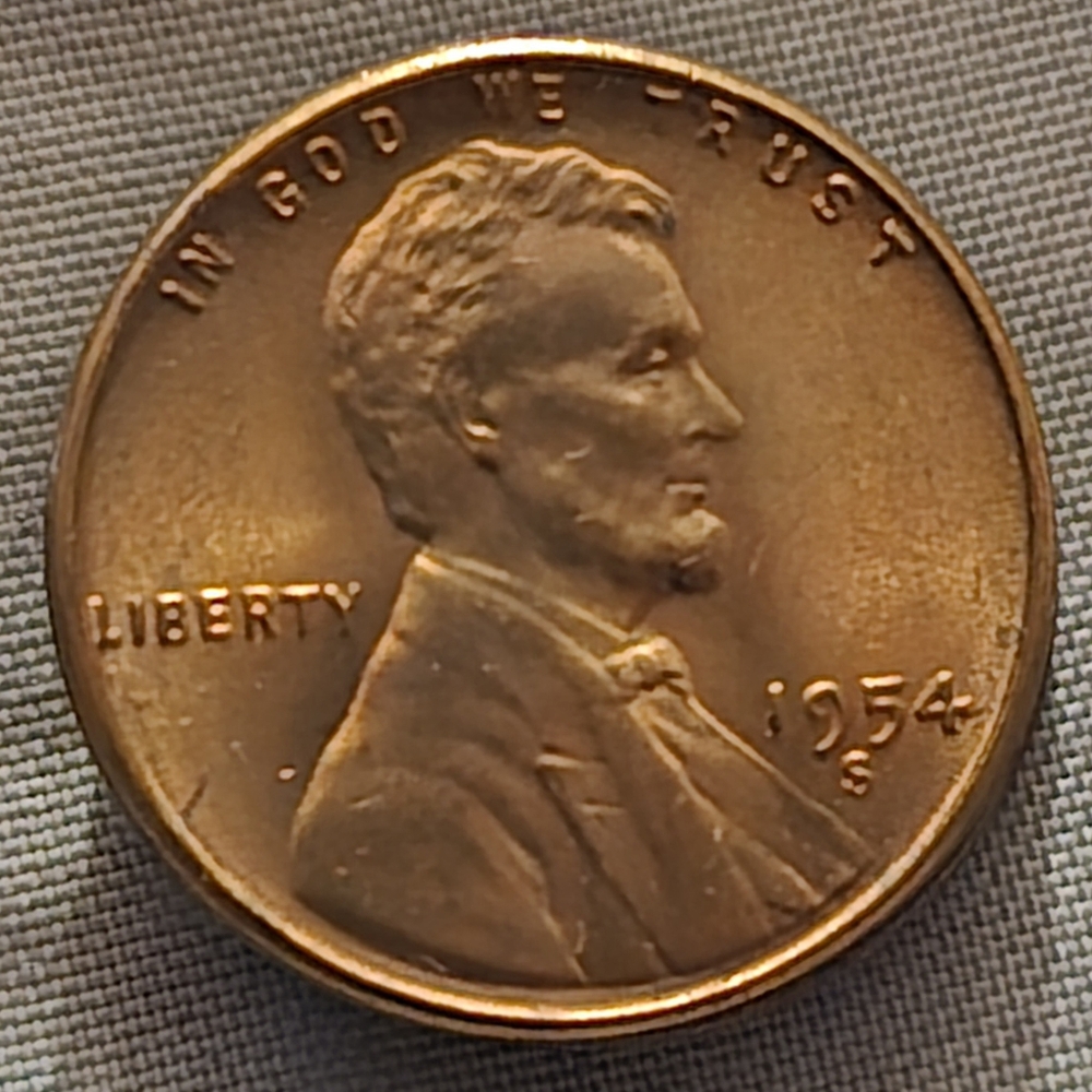 1954 Lincoln Wheat Penny